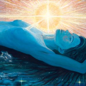 The Original Blue Goddess Art Print