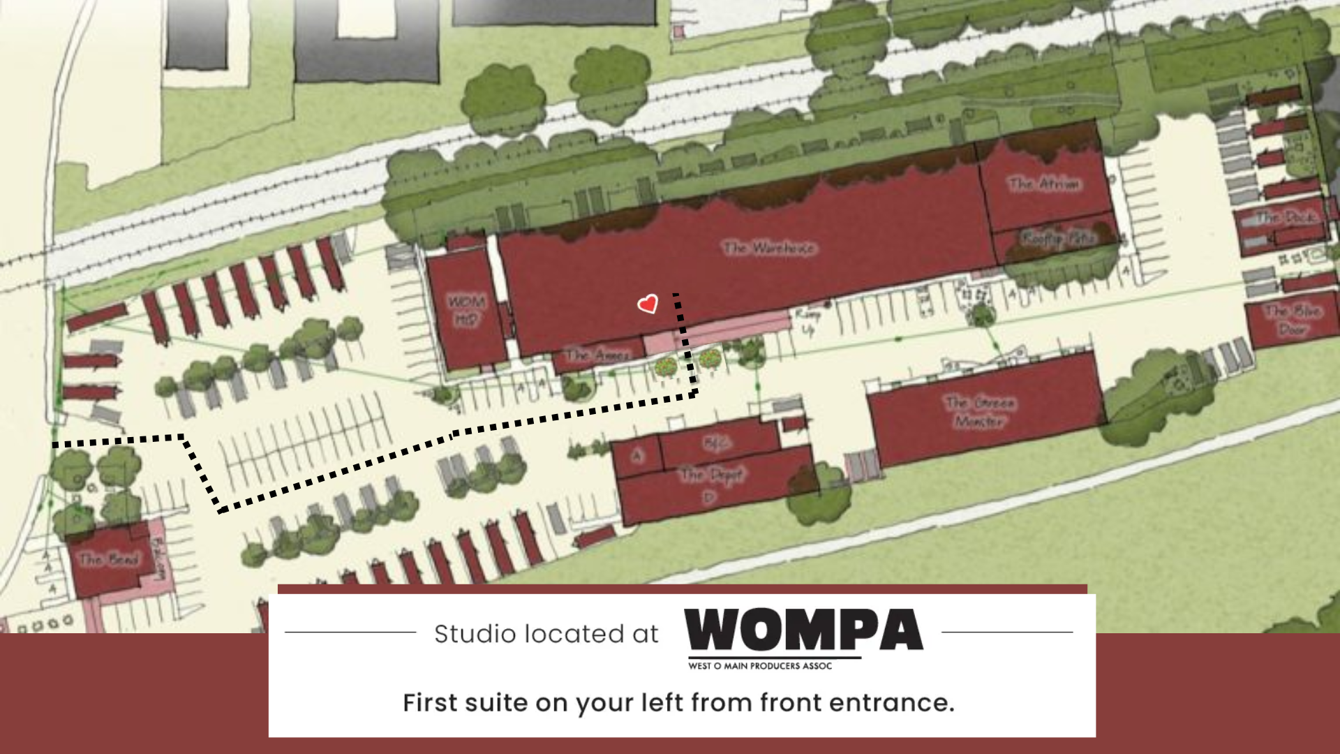 WOMPA Map - Kathryn Denham Art - Blue Goddess Collection - Contact Us